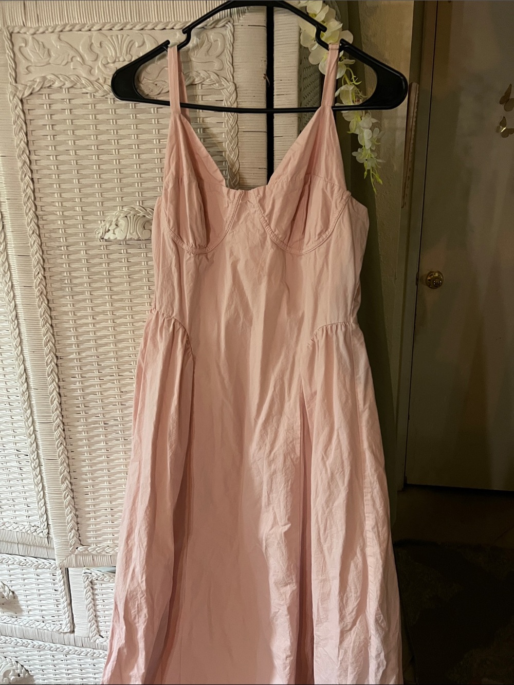 Lulu's Soft Pink Sleeveless Slip Dress